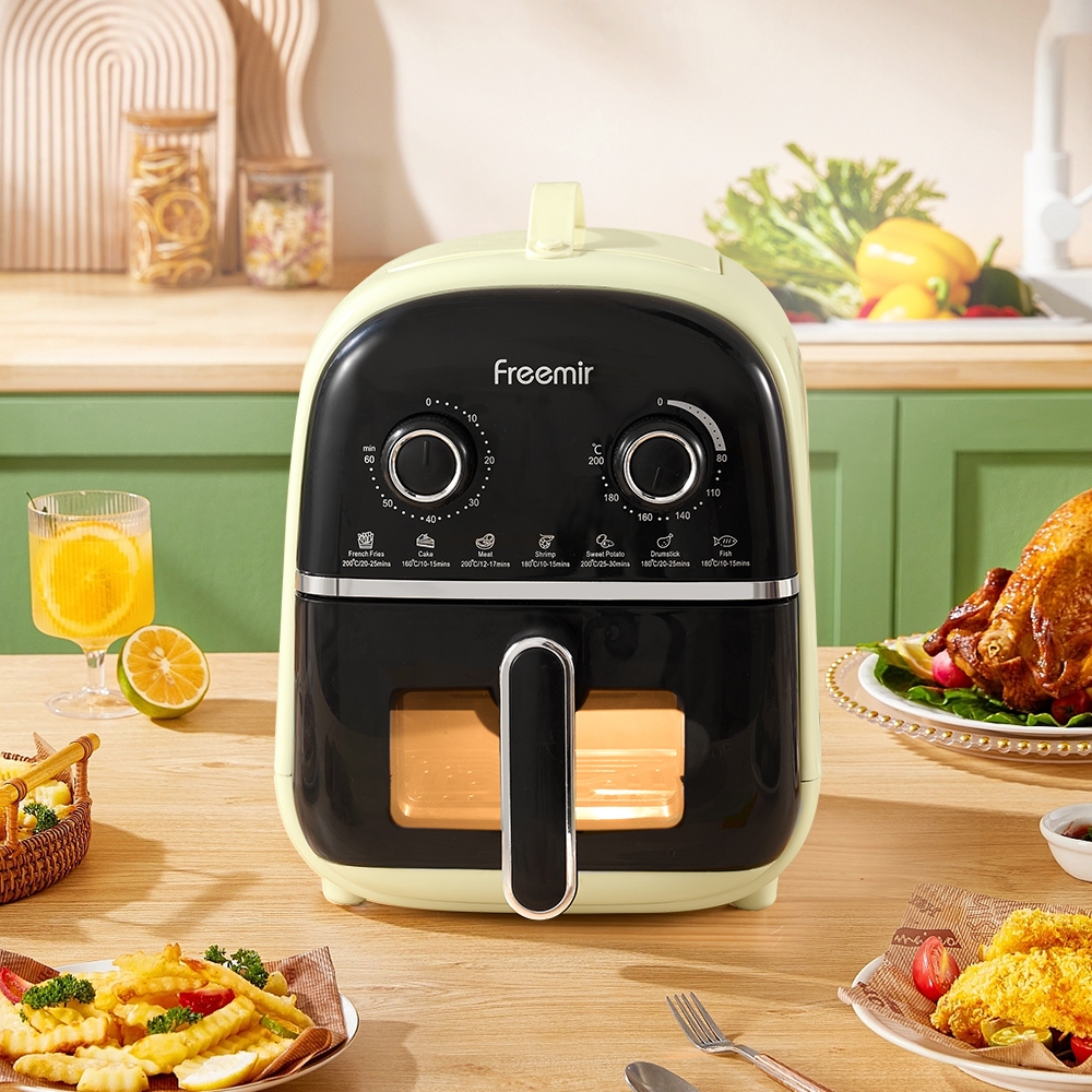 Jual [CLEARANCE SALE] freemir Air fryer Tombol 600W Low Power Watt ...