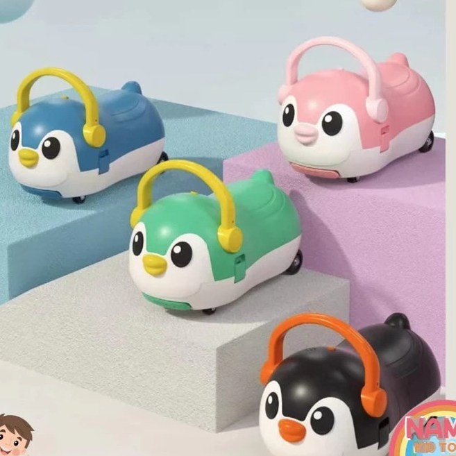 Jual MAINAN RIDE ON PENGUIN BISA DINAIKI DAN DIJADIKAN KOPER YUKITA ...