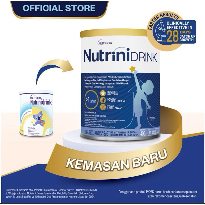 Nutridrink Neutral Powder 400g main image 0