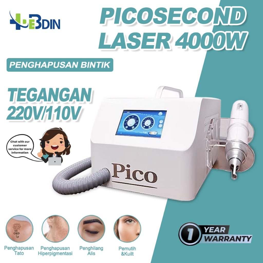 Jual ⭐Garansi 1 tahun&Original⭐PICO laser alat laser wajah bintik tahi