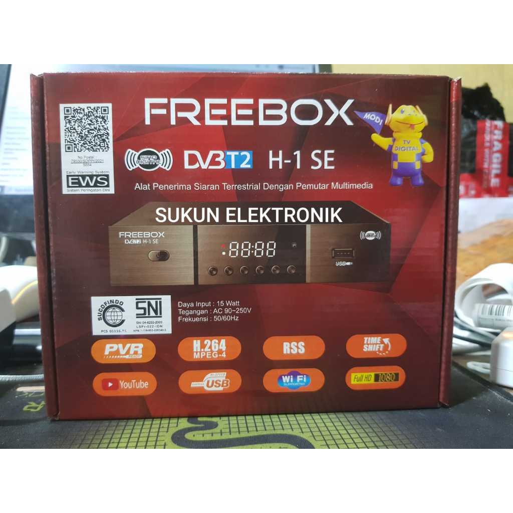 Jual SET TOP BOX FREEBOX H-1 SE BODY BESI CHIPSET SUNPLUS PEKA SINYAL ...