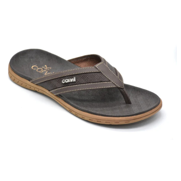 Jual Carvil Sandal Pria ALAN-01 M Dark Brown | Shopee Indonesia
