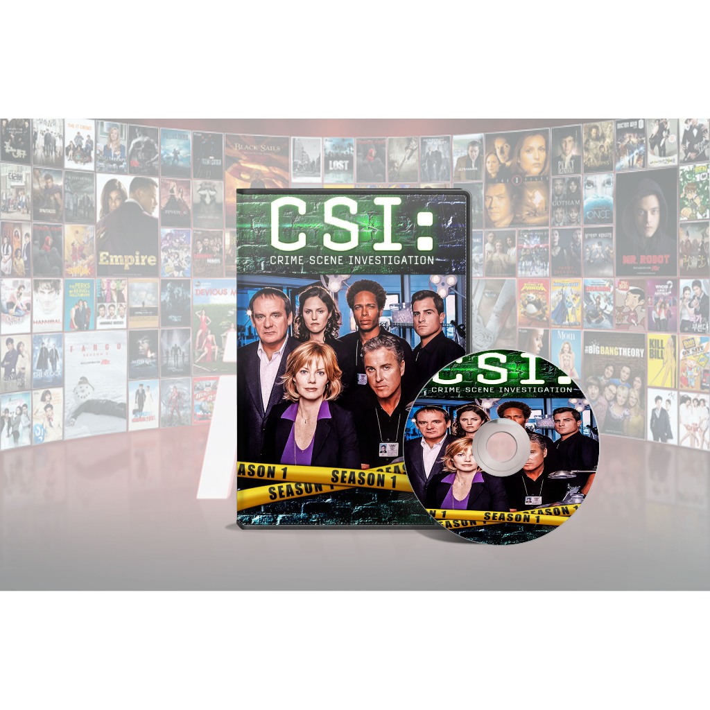 Jual DVD CSI Crime Scene Investigation Season 1-15 (2000-2014) | Shopee ...