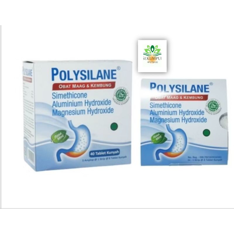 Jual POLYSILANE Mengatasi Maagh / Lambung (SA) | Shopee Indonesia