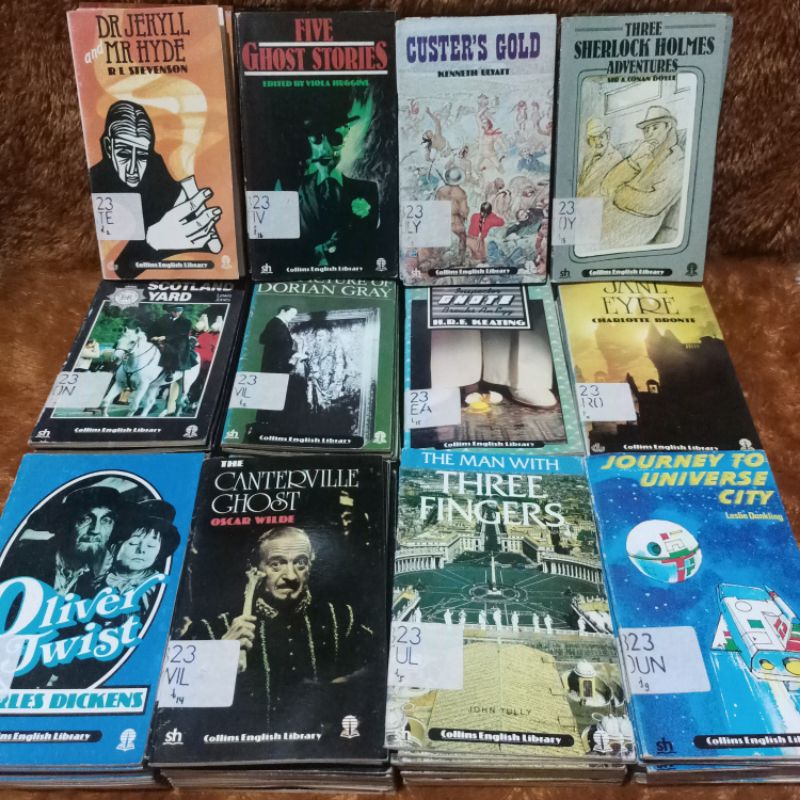 Jual novel edisi bahasa Inggris - Collins English library | Shopee ...