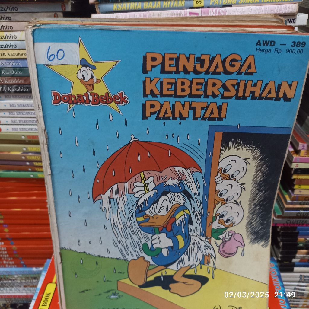 Jual Majalah komik donal bebek seri awd album walt disney edisi awal ...