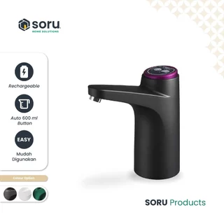 SORU - Pompa Galon Elektrik Dispenser Air Minum USB Rechargeable