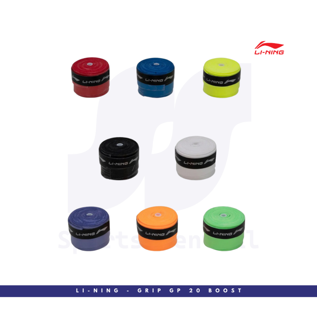 Jual Li-Ning Grip Raket GP 20 Boost Original (Warna DIkirim Random ...