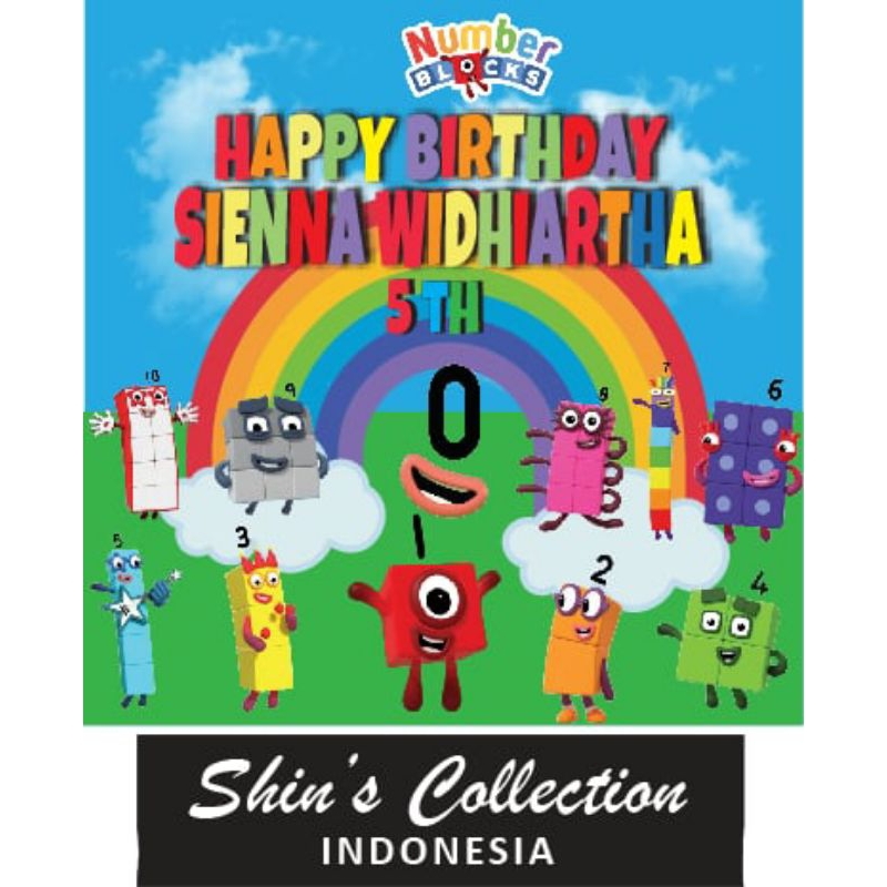 Jual Backdrop Spanduk Number Blocks set | Shopee Indonesia