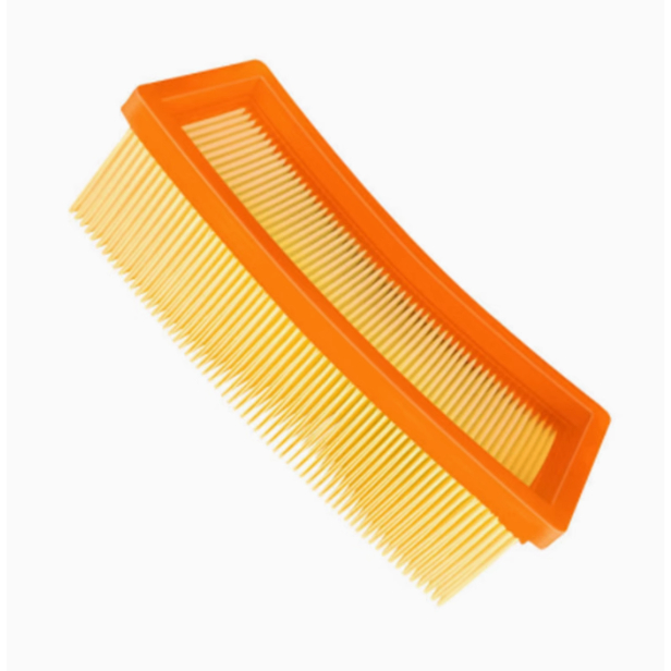 2 Filtri A Lamelle Pieghettati HEPA Per Aspirapolvere Kärcher - Sostituti Per Modelli 2501, 3001, SE3001, WD Serie - 2