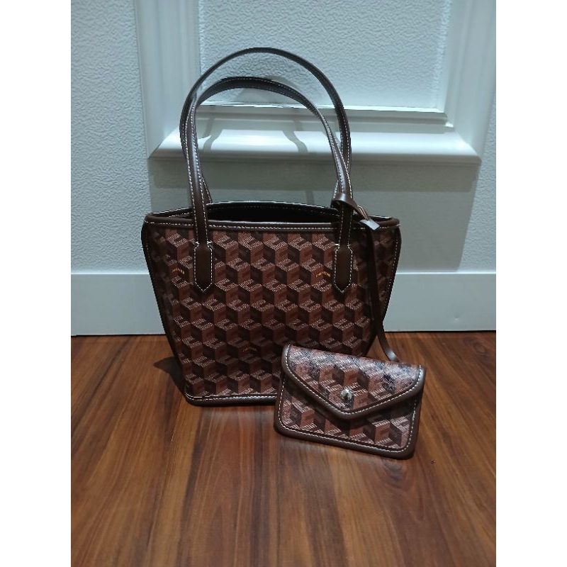Jual Christy NG Totebag Mini Russo Brown Preloved | Shopee Indonesia