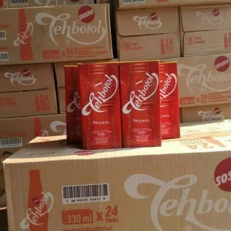 Jual TEH BOTOL KEMASAN KOTAK 330 ML isi 24PCS | Shopee Indonesia