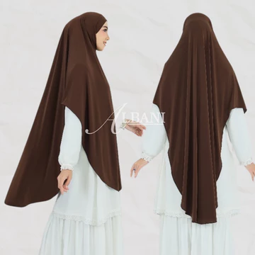 French Khimar Jersey Xl Xxl Bahan Flowly Premium