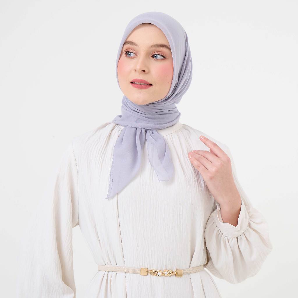 Hijab Paris Japan Eyelash Segi Empat Premium Polos DS Modest