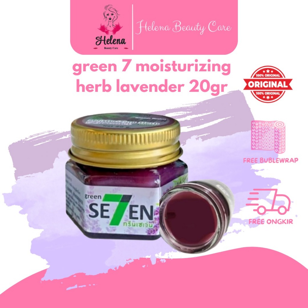 Jual Green7 Seven Moisturizing Herb Sleep Balm Lavender/ Minyak Balsam ...