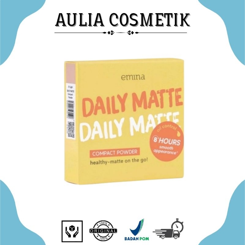 Jual EMINA DAILY MATTE COMPACT POWDER | Shopee Indonesia