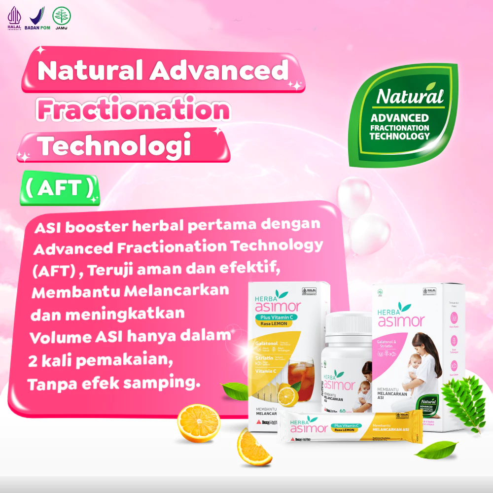 Jual ASI Booster Melancarkan Susu Ibu Original Herba Asimor PLUS Orange ...