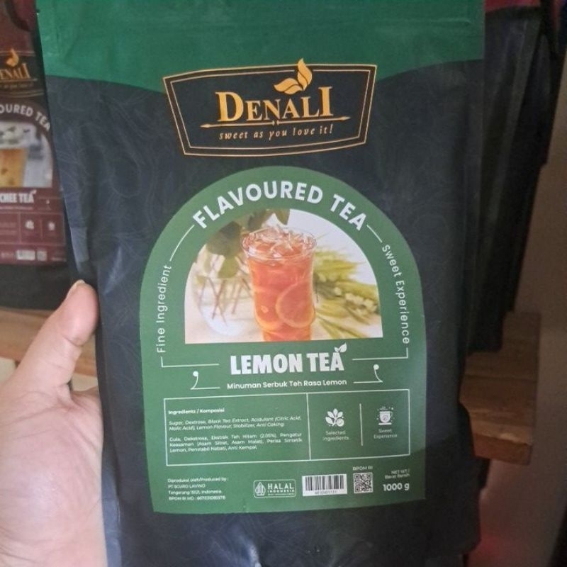 Jual Denali Powder Lemon Tea 1kg | Shopee Indonesia