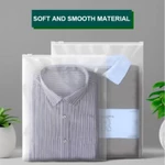 Kemasan Zipper Bag / Zip Bag / Storage Bag / Ziplock Travel Pouch Transparan Doff/Matte