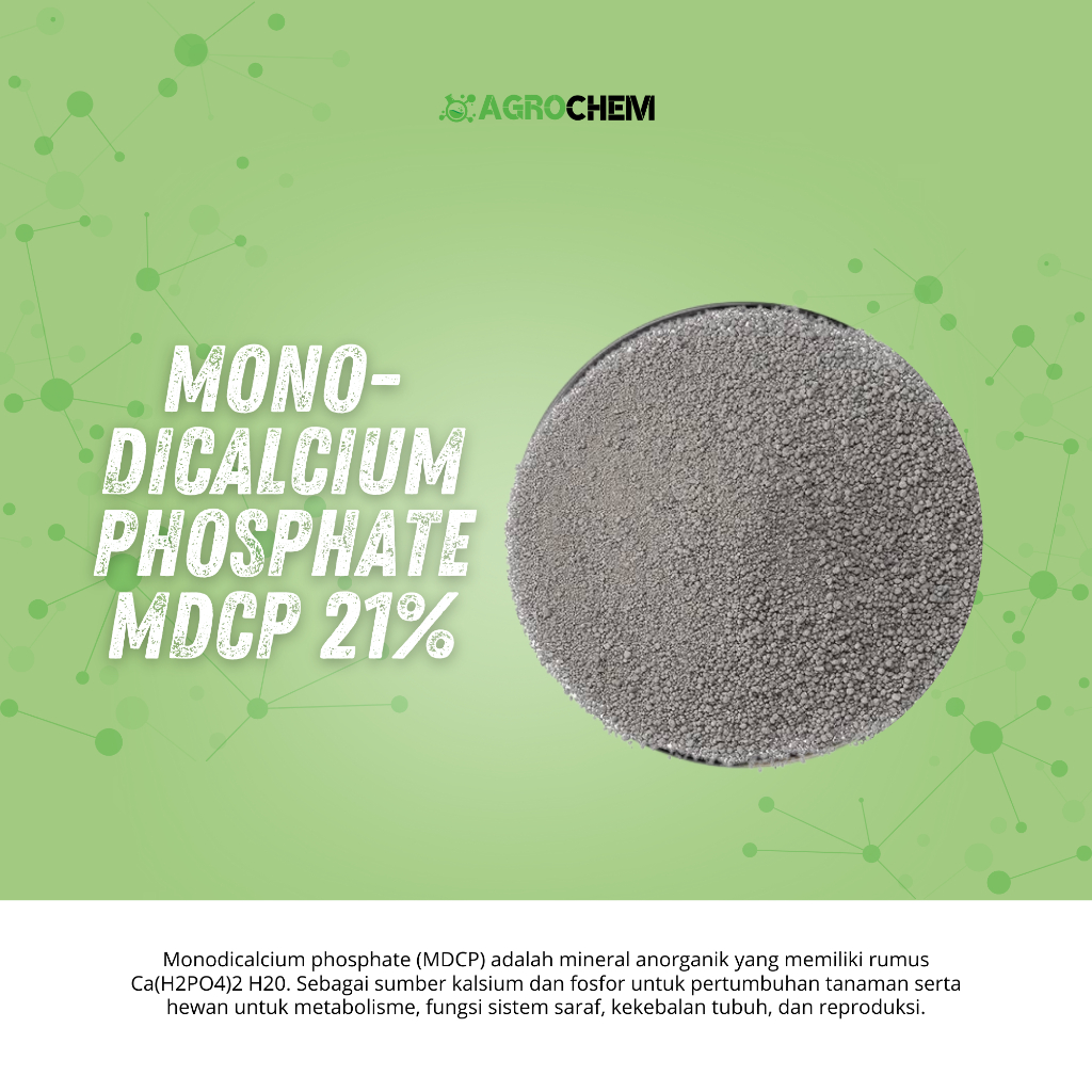 Jual MDCP Monodicalcium Phosphate 1kg Mineral Makro Kalsium Fosfat ...