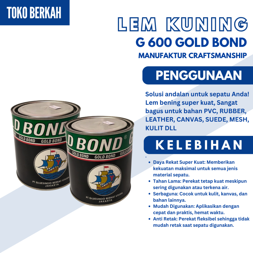 Jual Lem Kuning G-600 - Tahan Lama & Mudah Pakai | Shopee Indonesia