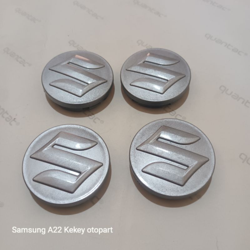 Cache Centre De Roue En Alliage D'origine Pour Suzuki Swift, SX4, Splash - Couleur Argent