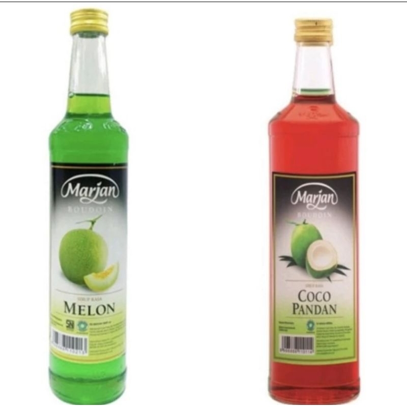 Jual Marjan Syrup 460ml Rasa Cocopandan atau Melon | Shopee Indonesia