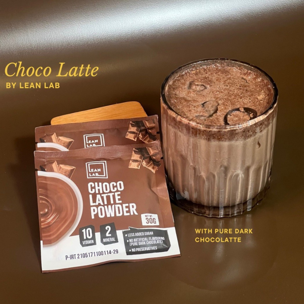 Jual Leanlab Bubuk Minuman Chocolate Latte Premium Drink Powder 30g ...