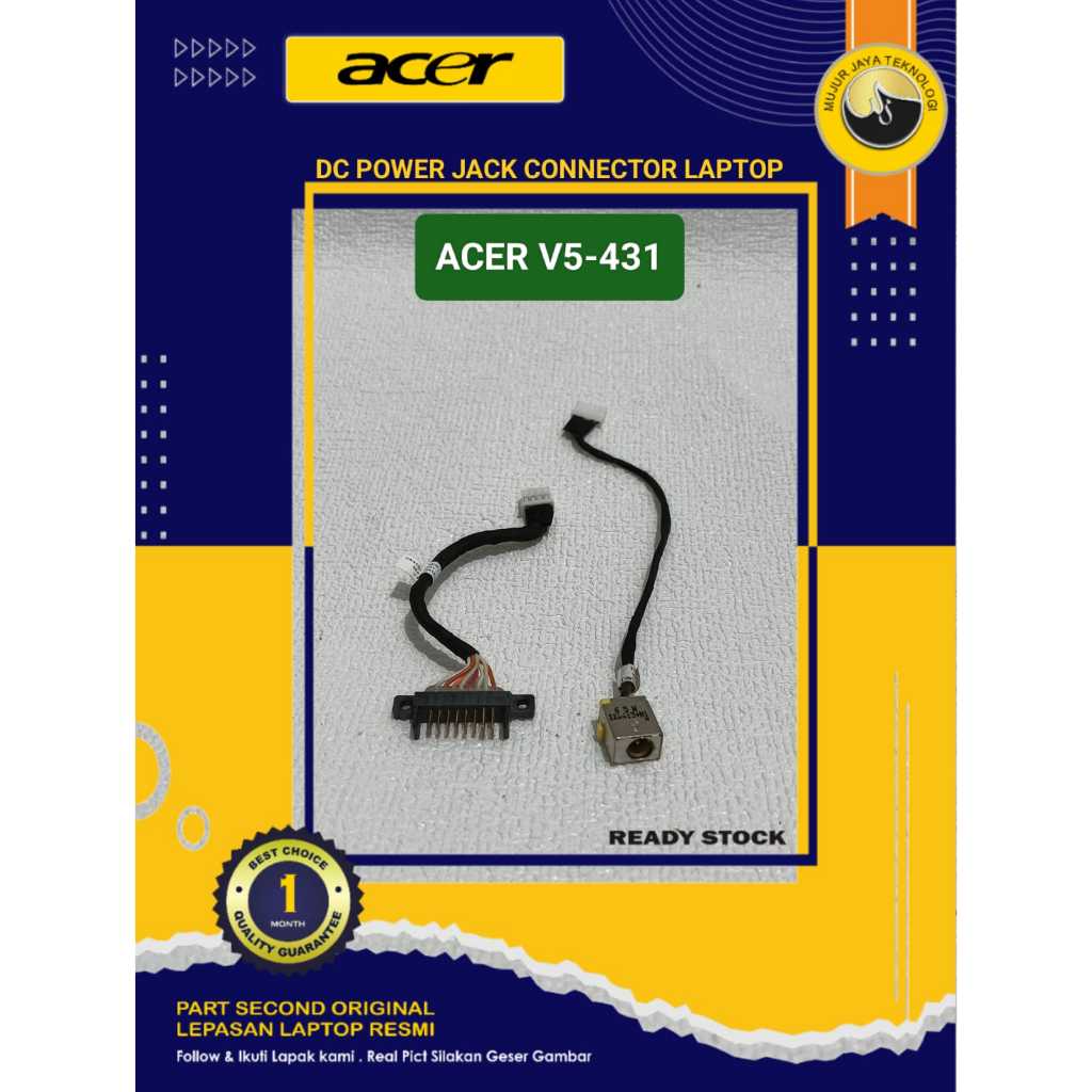Connecteur DC Jack Pour Acer Aspire V5-471/531/551/571 - Prise Alimentation PC Portable Neuve
