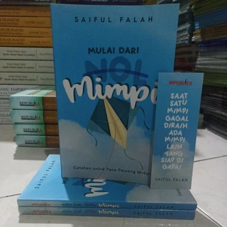 BUKU PENGEMBANGAN DIRI KARIR / MOTIVASI / BACAAN INSPIRATIF / MULAI DARI NOL MIMPI / PRODUK ASLI ORIGINAL