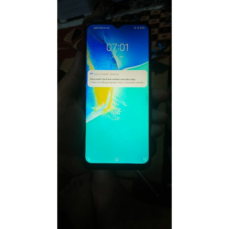 Jual LCD FRAME BEKAS VIVO Y16 cek deskripsi | Shopee Indonesia