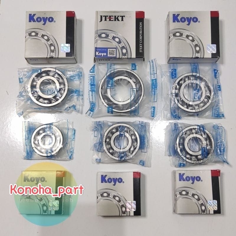 Jual Laher bearing gearbox rasio set Nmax Aerox 155 Lexi Original Koyo ...