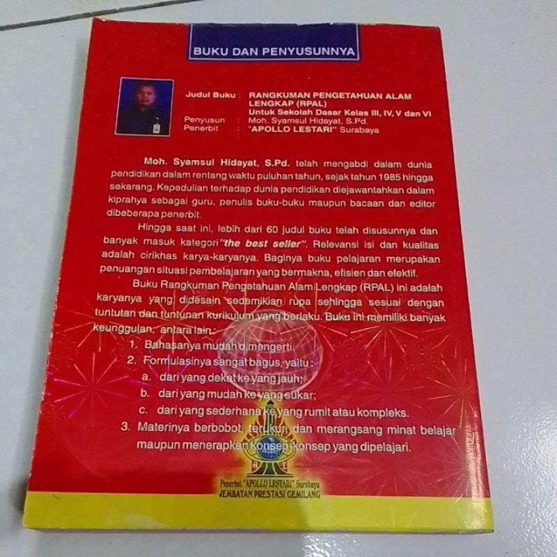Jual buku rpal rangkuman pengetahuan alam lengkap untuk kelas 3,4,5,6 ...