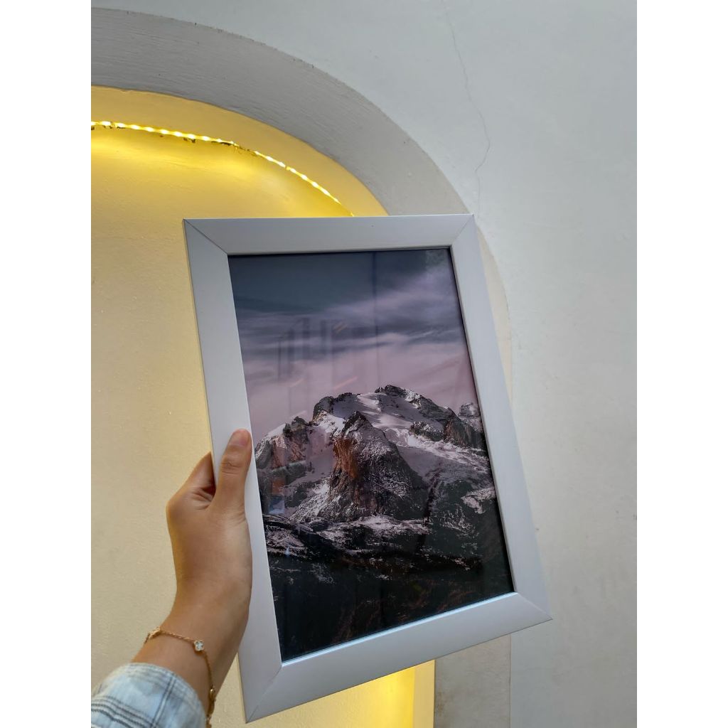 Jual Frame Minimalis Ukuran 8RP | Frame minimalis kekinian | Shopee ...