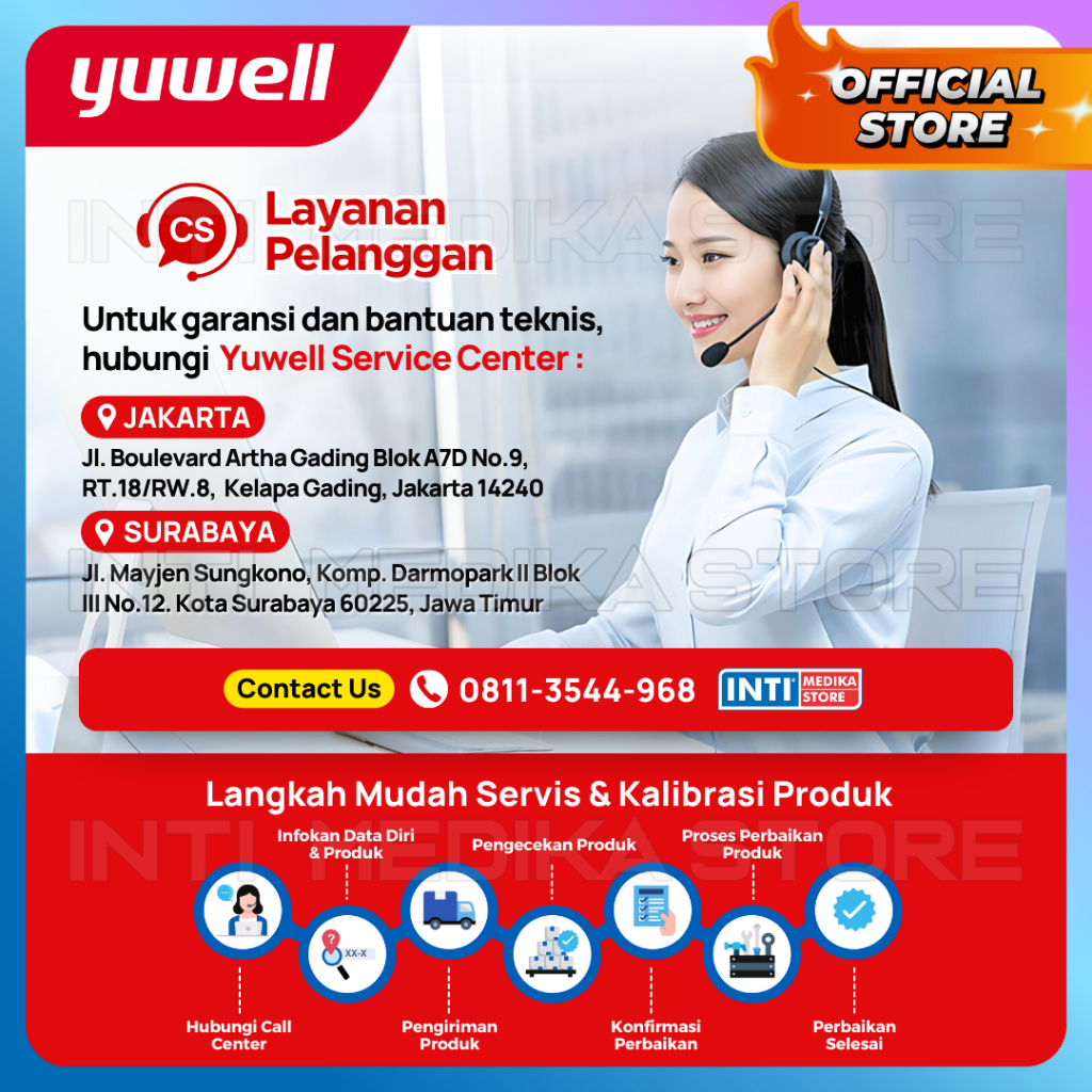 Jual YUWELL - Refill Sensor CT3 Anytime Continuous Glucose Monitor (CGM ...