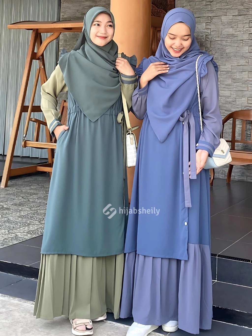 Gamis Ayana Tampilan Keseluruhan