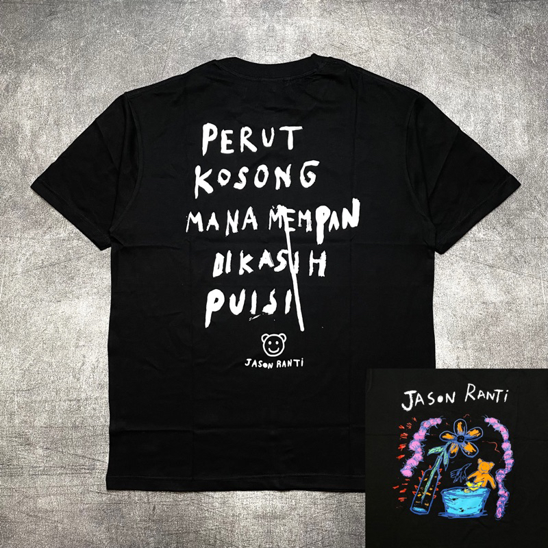 Jual Tshirt JASON RANTI - PERUT KOSONG Official Merchandise | Shopee ...