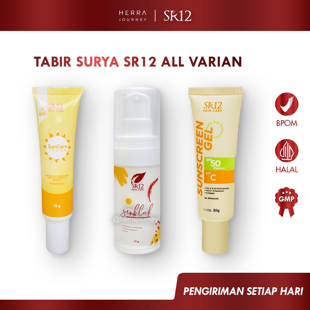 Jual SR12 - Tabir Surya All Varian | Shopee Indonesia