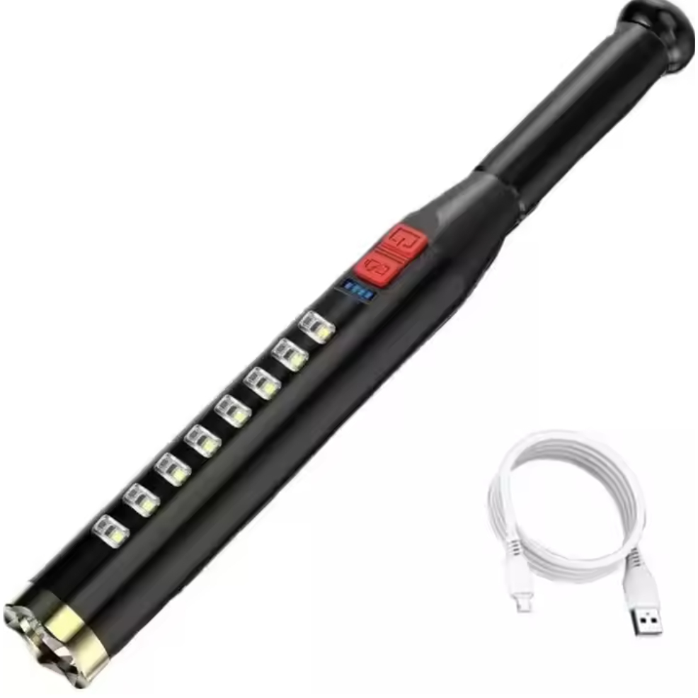 Jual LAMPU SENTER FLASHLIGHT STICK BASEBALL / LAMPU ULTRA BRIGHT + 8 ...