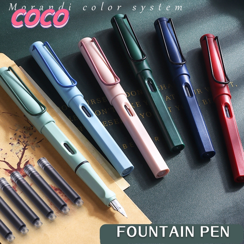 Jual Fountain Pen/Pena/Pulpen/Ink Pen For Student Use 0.38mm/0.5mm-coco ...