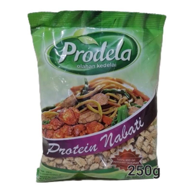 Jual ( 1 dus ) PRODELA Protein Daging Nabati 250g ( 1 DUS isi 24 bks ...
