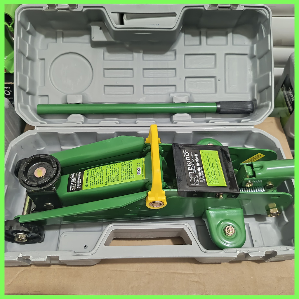 Jual Dongkrak Buaya 2 Ton Tekiro Hydraulic Floor Jack 2 Ton - Dongkrak ...