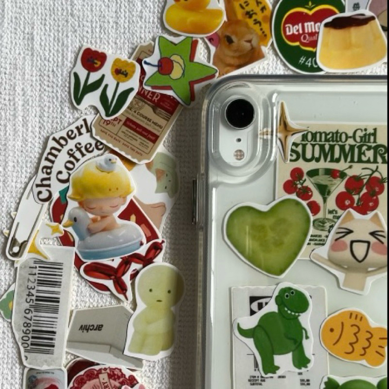 Jual STICKERS AESTHETIC (cute girl ver.) • LIMITED EDITION!! (BACA ...