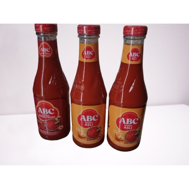 Jual SAMBAL ABC BOTOL KACA RASA ASLI/RASA PEDAS | Shopee Indonesia