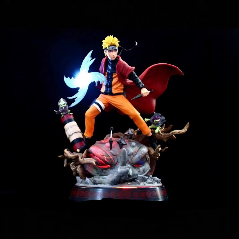 Minifigure: Naruto Naruto Sage mode, with Rasengan. (Neu (gemäss