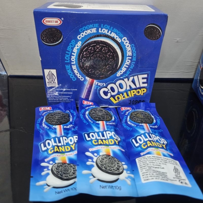 Jual permen cookie light lollipop permen keras aneka rasa permen keras ...