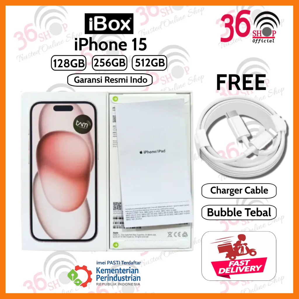 Jual 𝗔𝗽𝗽𝗹𝗲® [iPhone@] 15 dan 15 Plus 128GB 256GB Shopee