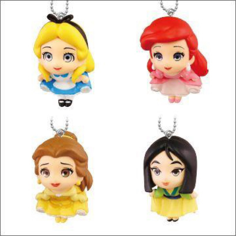 Jual Keychain Princess Disney Gashapon Deformed Figure Capsule Toys ...