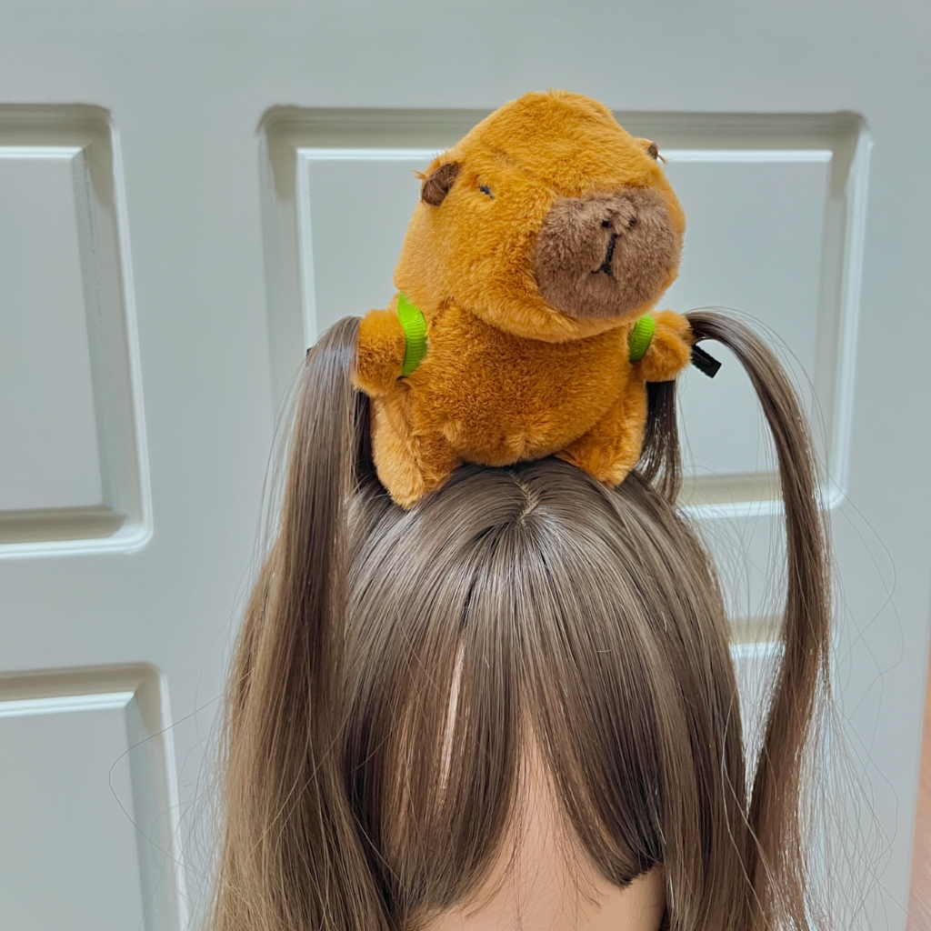 Jual Bando Ratatouille Capybara lucu / Bando Jepit Rambut lucu capybara ...