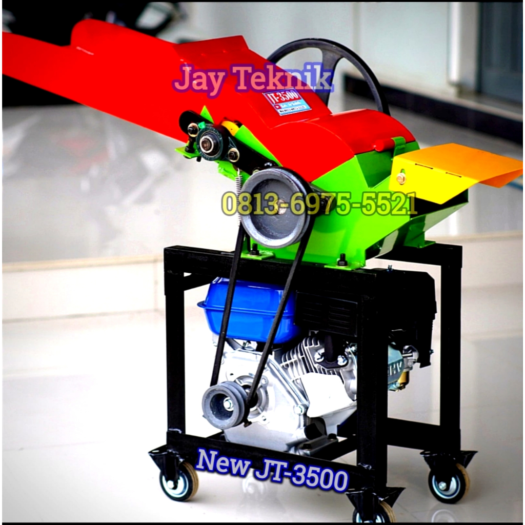 Jual Mesin Cacah Rumput JT-3500 - Dilengkapi Roller Penarik Kapasitas 1 ...